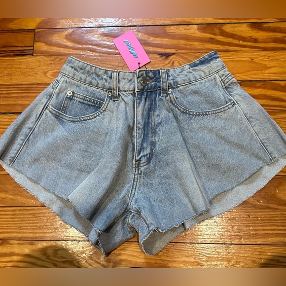 Edikted Shorts Butterfly Jean Shorts From Edikted Poshmark
